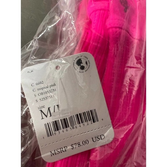 Free People Movement High-Rise 7/8 Length Good Karma Leggings Tropical Pink - Picture 5 of 7